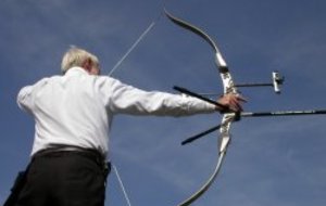 Alain se prépare à la compétition.